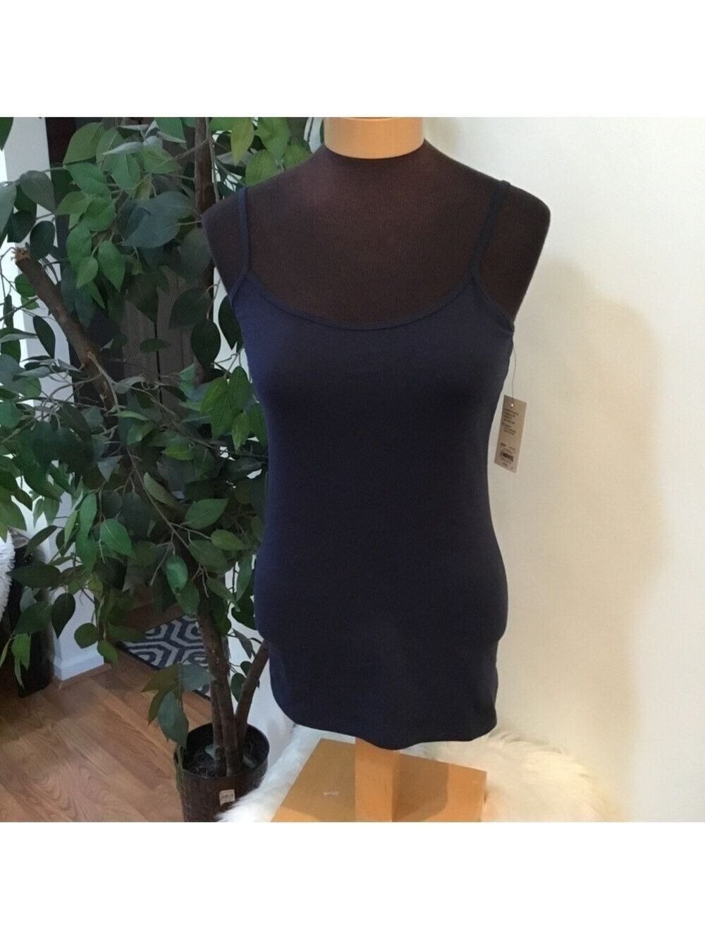 Sonoma Everyday Cami Womans size small navy blue new with tags